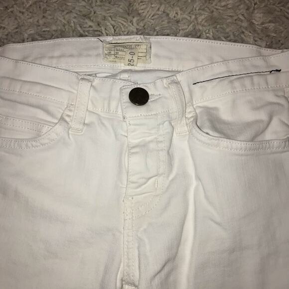 Current/Elliott The Stiletto Jeans Sugar White 25 - Picture 5 of 8